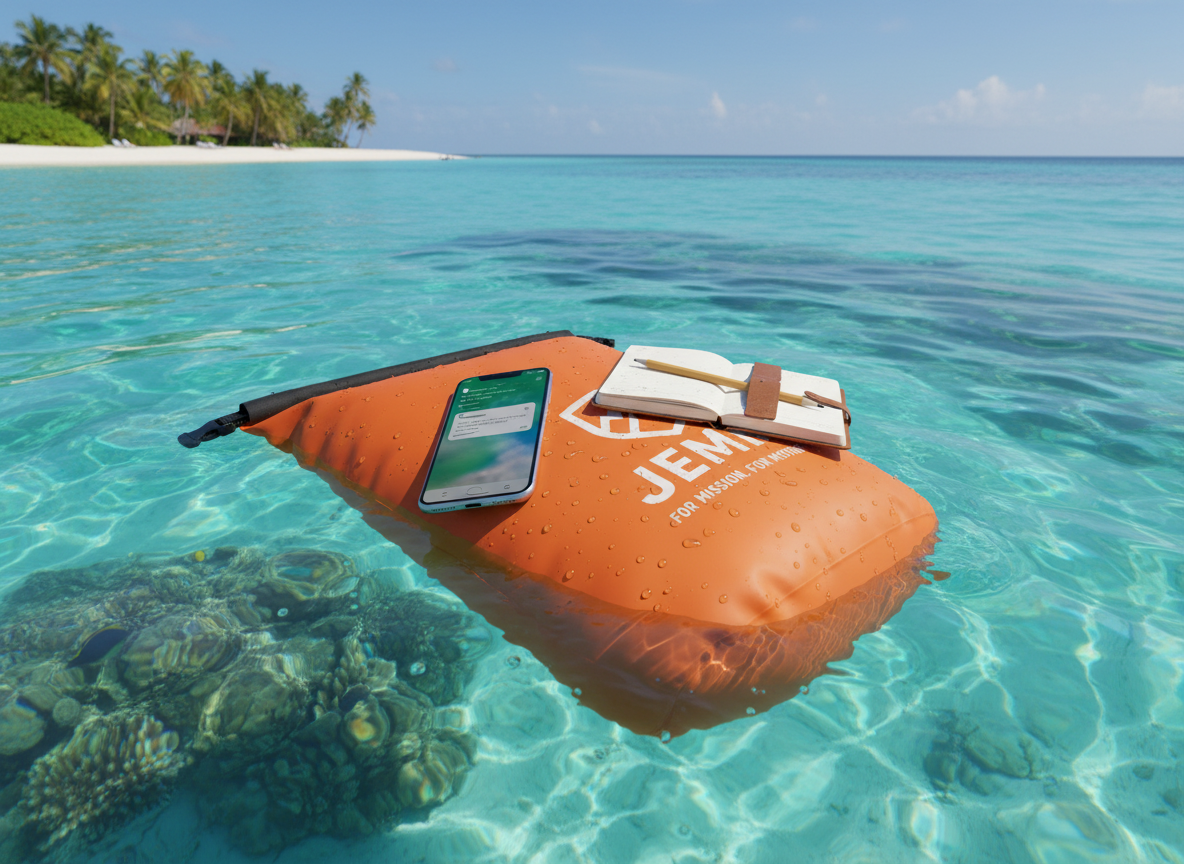 JEMM Dry Bag 15L - vanntett pakksekk (2 for 198,-)